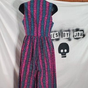 Me2 African Print Cotton Pant Romper Size S